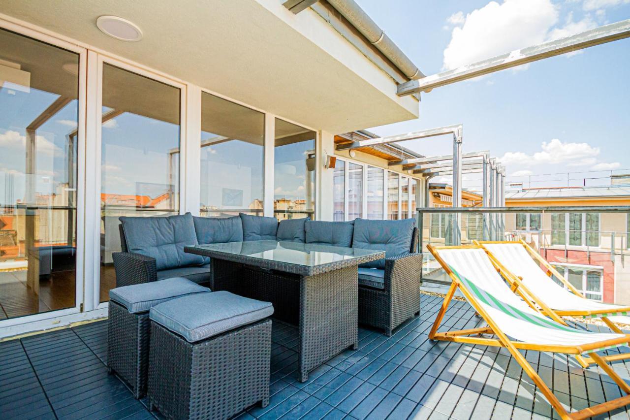 Luxury With Balcony In Downtown Budapesta